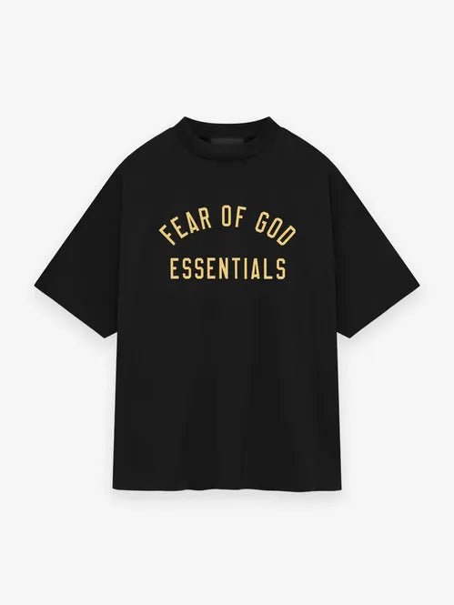 Essentials Crewneck Tee - Gold UK Store